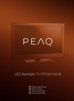 PEAQ PTV321100-B LED