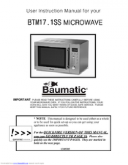 Baumatic BTM17.1SS