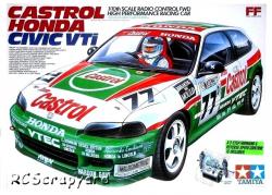 Tamiya FF-01 Catrol Civic VTi