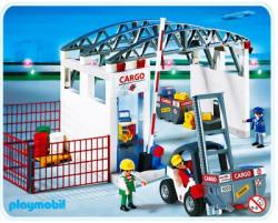 Playmobil set 4314 Airport Cargohalle mit