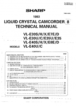 Sharp VL-E40S